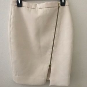 Jay Crew On-Trend Skirt, Cream Last Drop